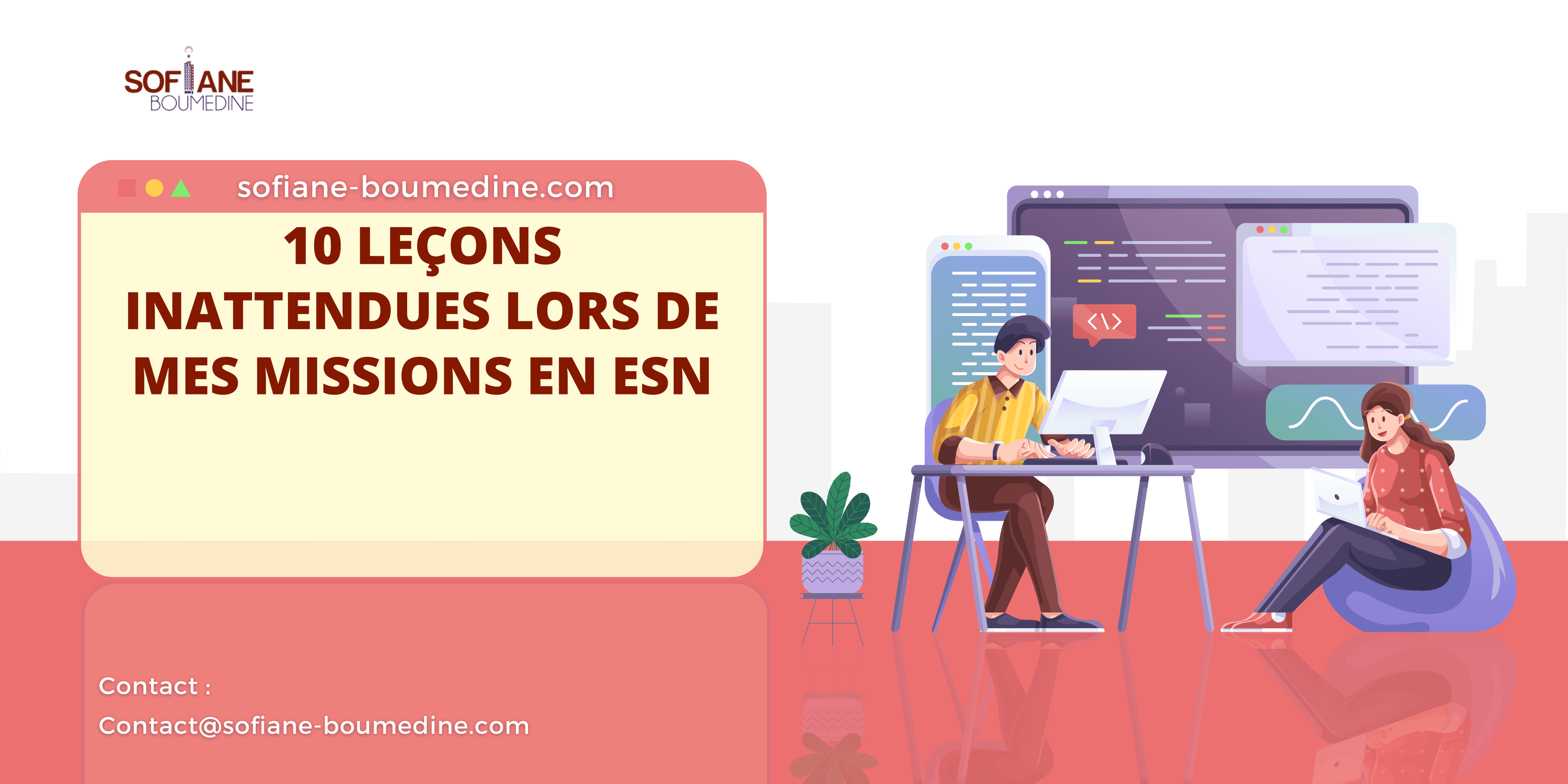 10 Leçons inattendues lors de mes missions en ESN
